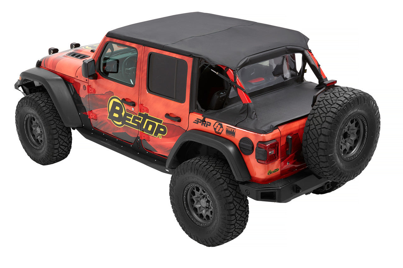 Bestop 24-  Jeep Wrangler JL Header Safari Bikini Body Panels and Components Soft Tops and Components main image