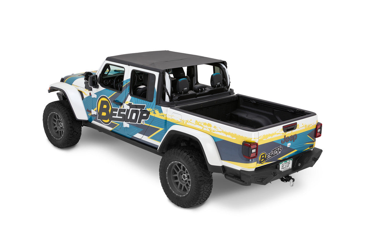 Bestop 24-   Jeep Gladiator Header Safari Bikini Body Panels and Components Soft Tops and Components main image