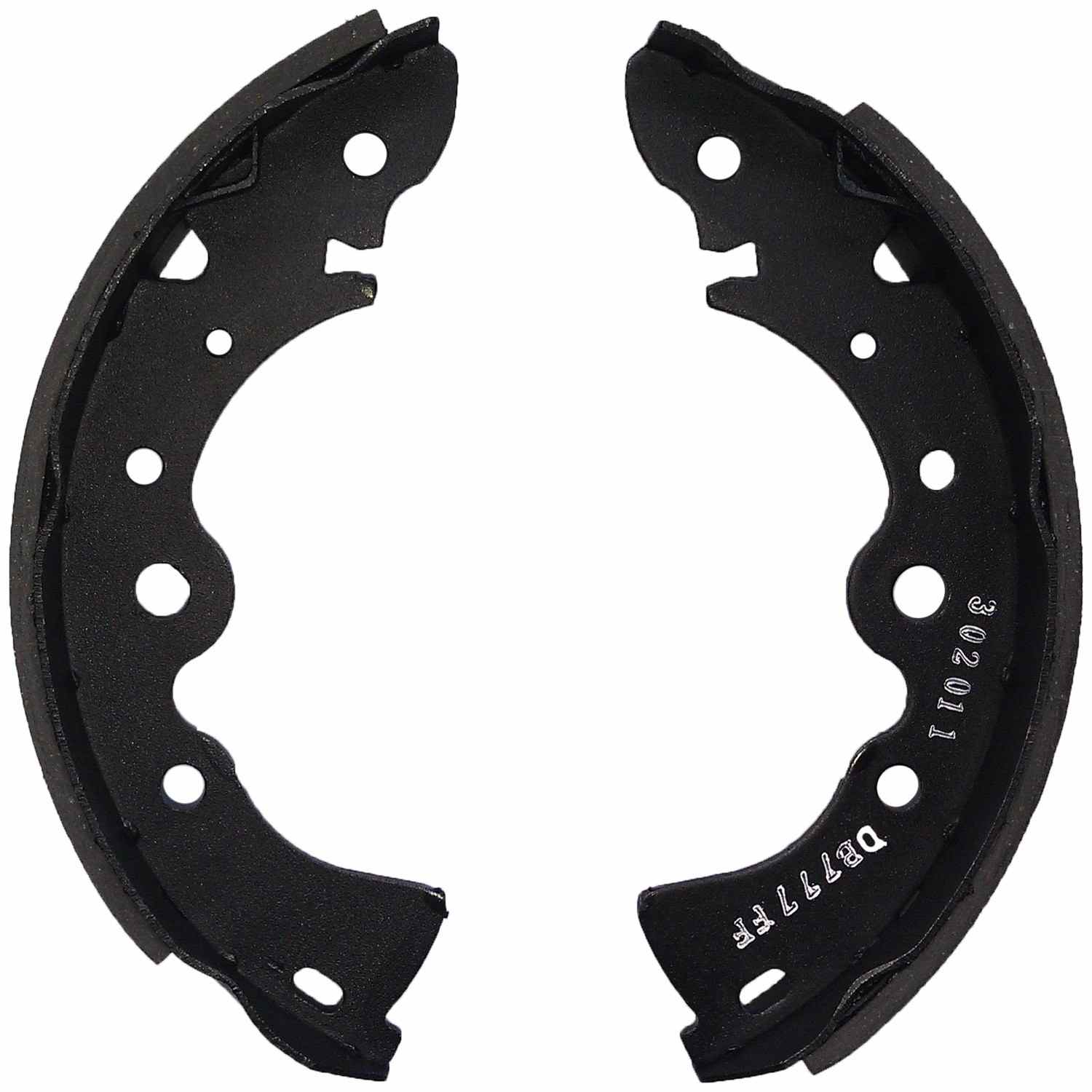 BENDIX PREMIUM BRAKE SHOES Drum Brake Shoe  top view frsport 533