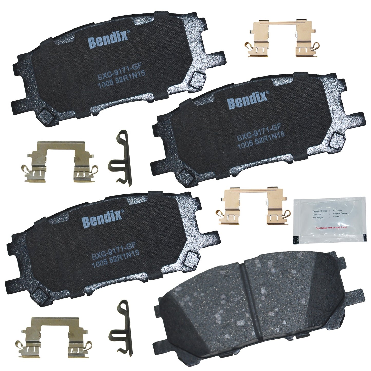 BENDIX PREMIUM COPPER FREE Disc Brake Pad Set CFC1005