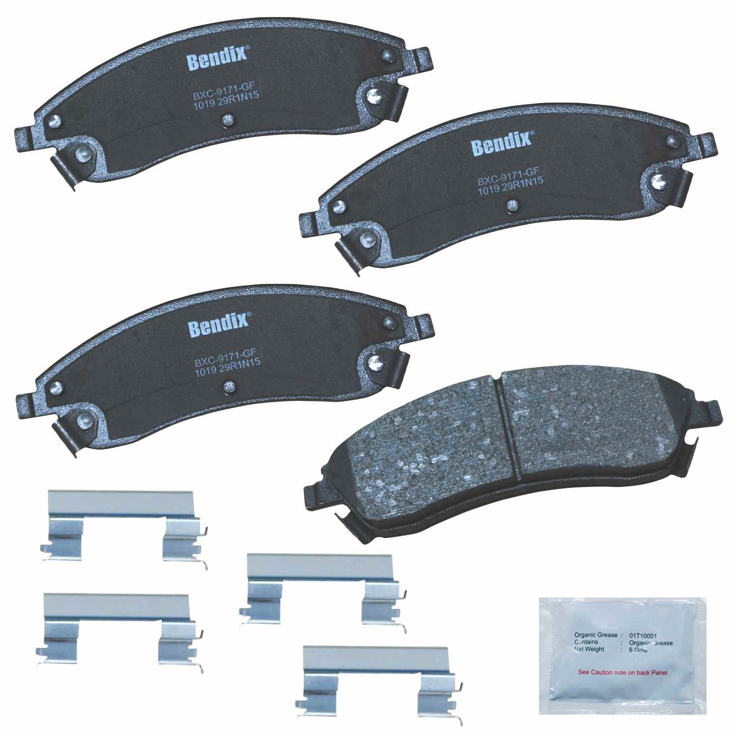 BENDIX PREMIUM COPPER FREE Disc Brake Pad Set CFC1019