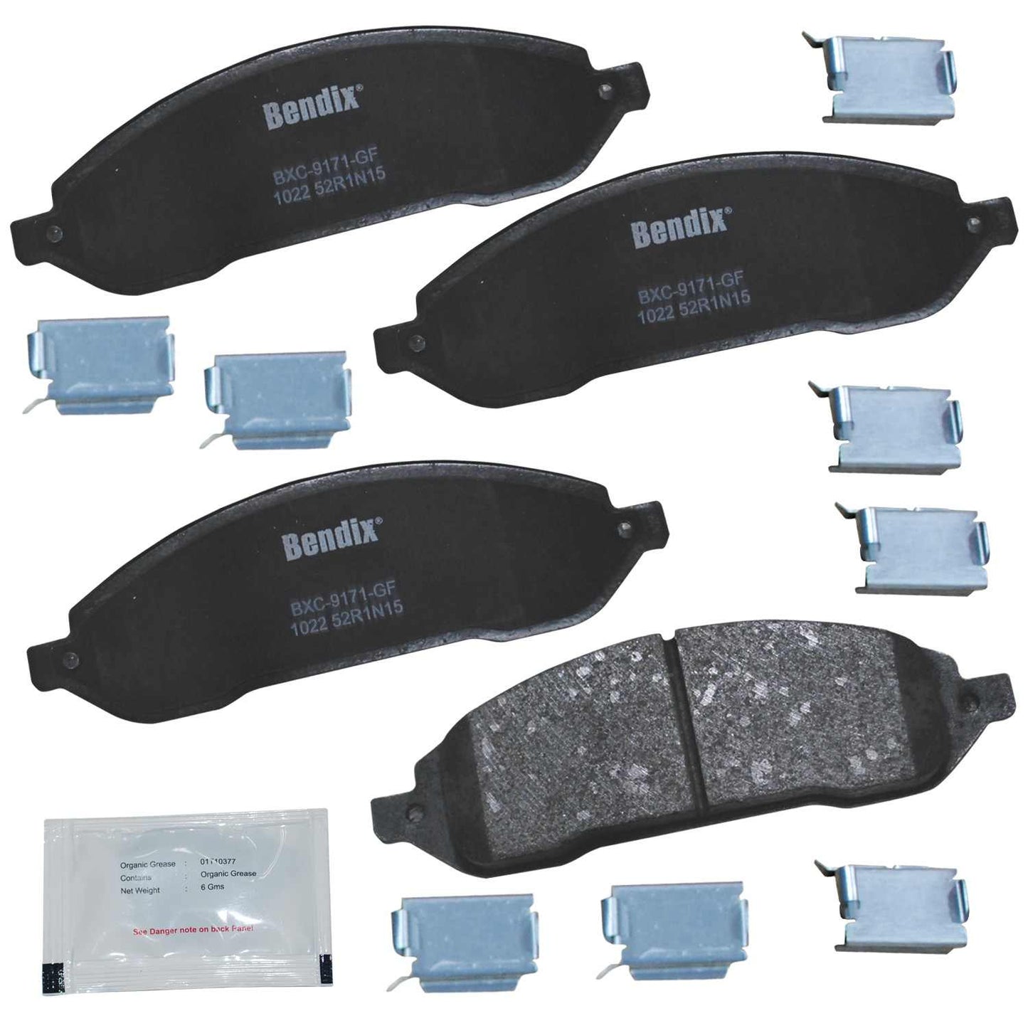 BENDIX PREMIUM COPPER FREE Disc Brake Pad Set CFC1022