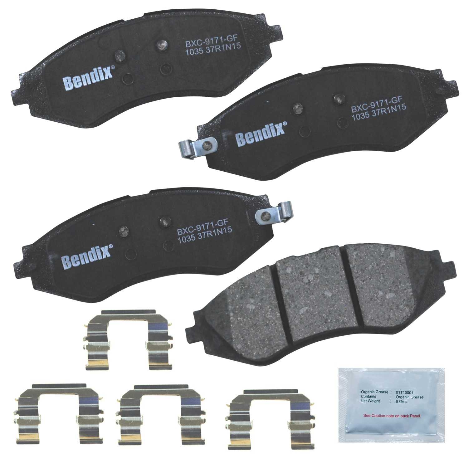 BENDIX PREMIUM COPPER FREE Disc Brake Pad Set CFC1035