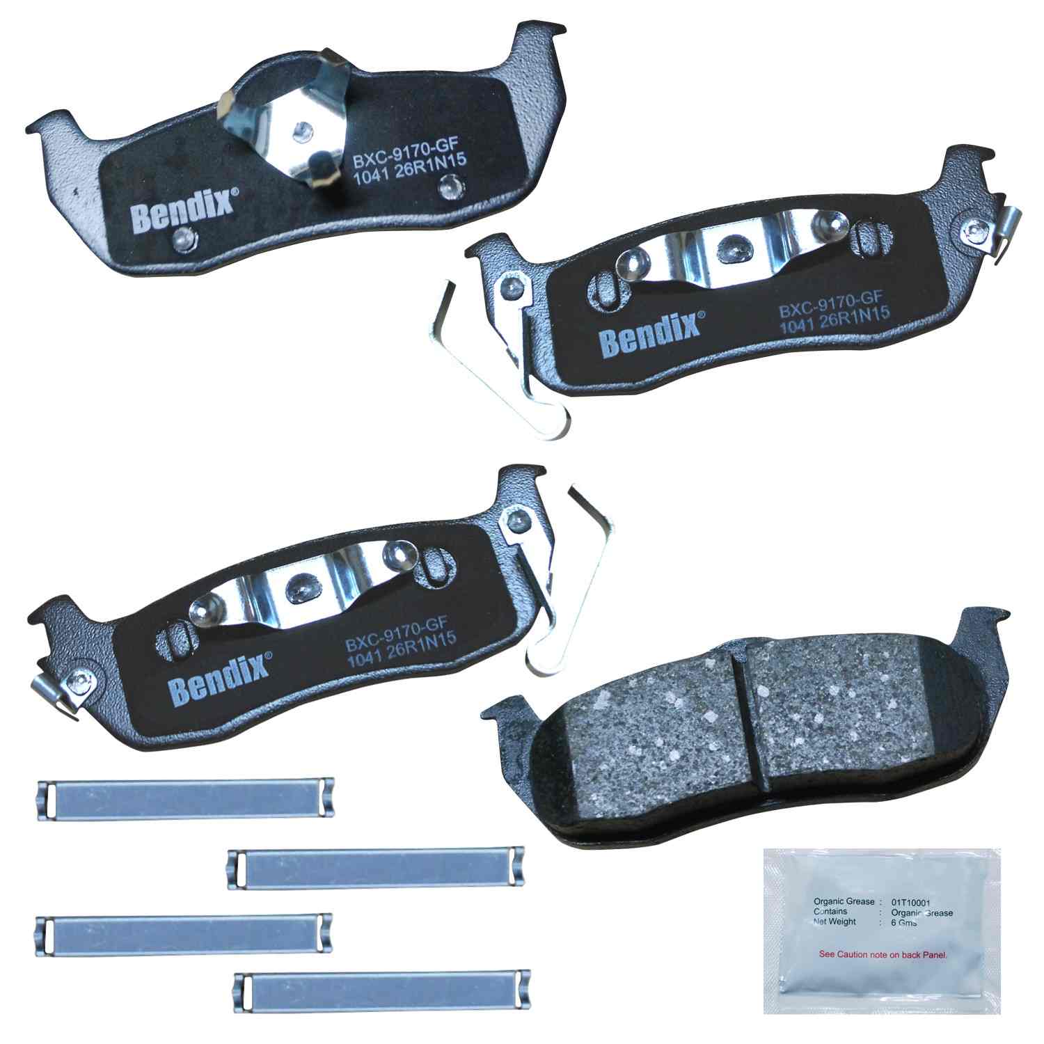 BENDIX PREMIUM COPPER FREE Disc Brake Pad Set CFC1041