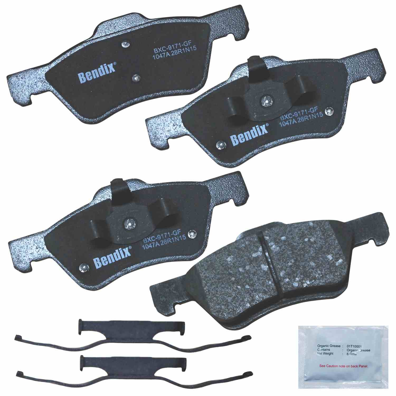 BENDIX PREMIUM COPPER FREE Disc Brake Pad Set CFC1047A