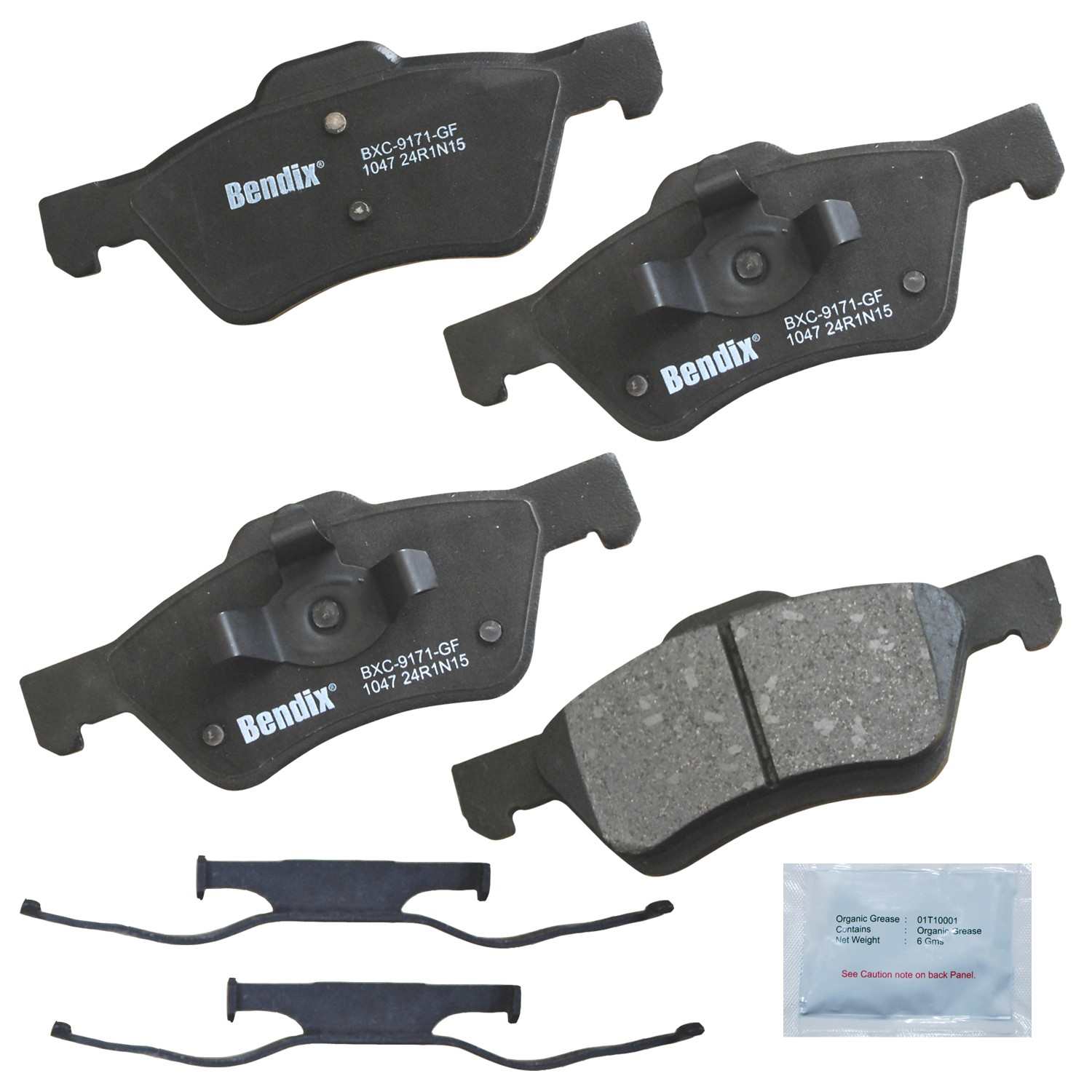 BENDIX PREMIUM COPPER FREE Disc Brake Pad Set CFC1047