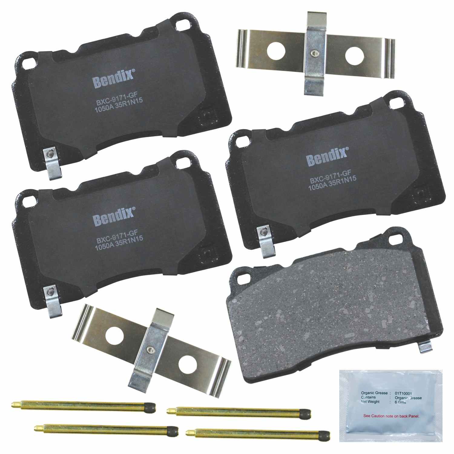 BENDIX PREMIUM COPPER FREE Disc Brake Pad Set CFC1050A