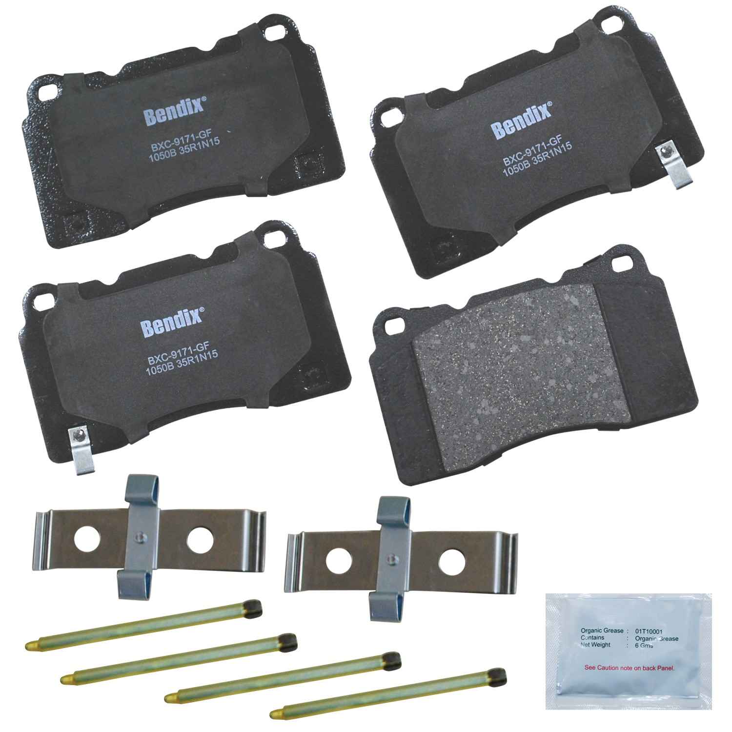 BENDIX PREMIUM COPPER FREE Disc Brake Pad Set CFC1050B