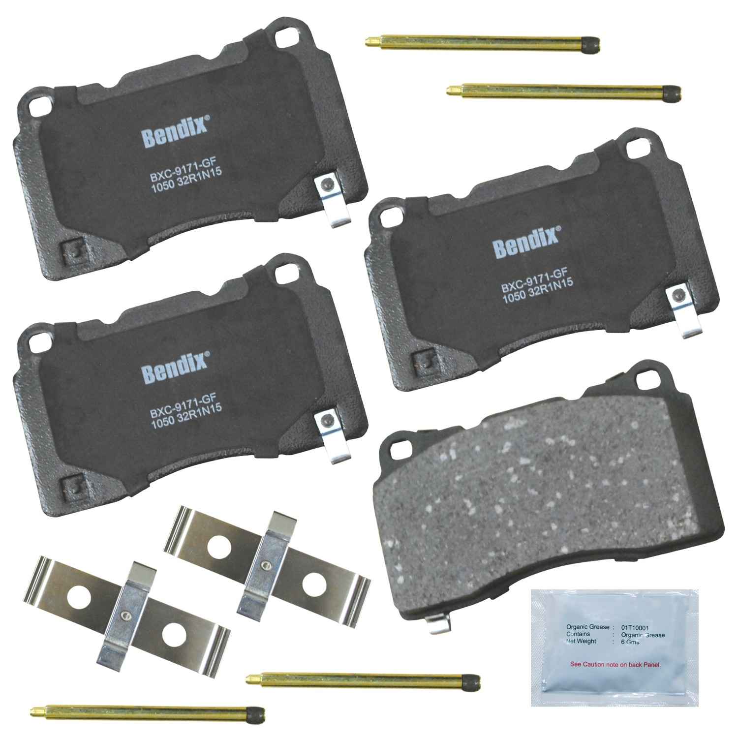 BENDIX PREMIUM COPPER FREE Disc Brake Pad Set CFC1050