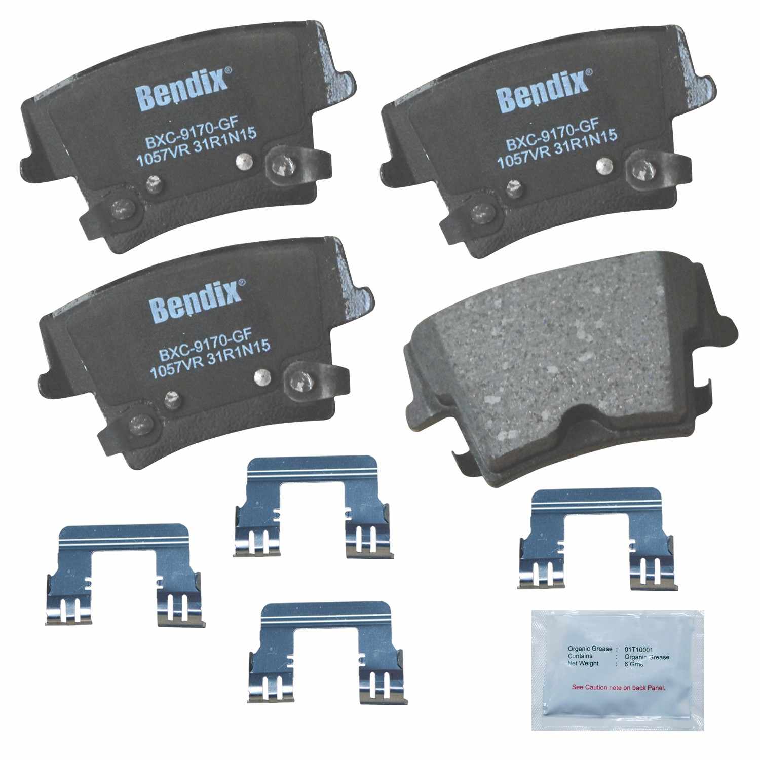 BENDIX PREMIUM COPPER FREE Disc Brake Pad Set CFC1057VR