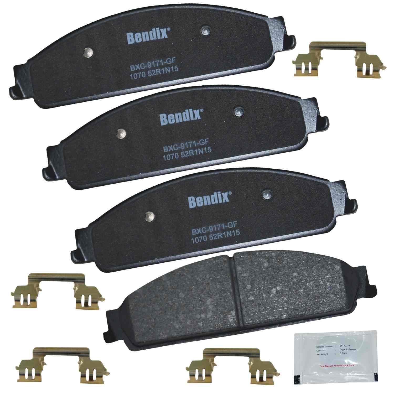 BENDIX PREMIUM COPPER FREE Disc Brake Pad Set CFC1070