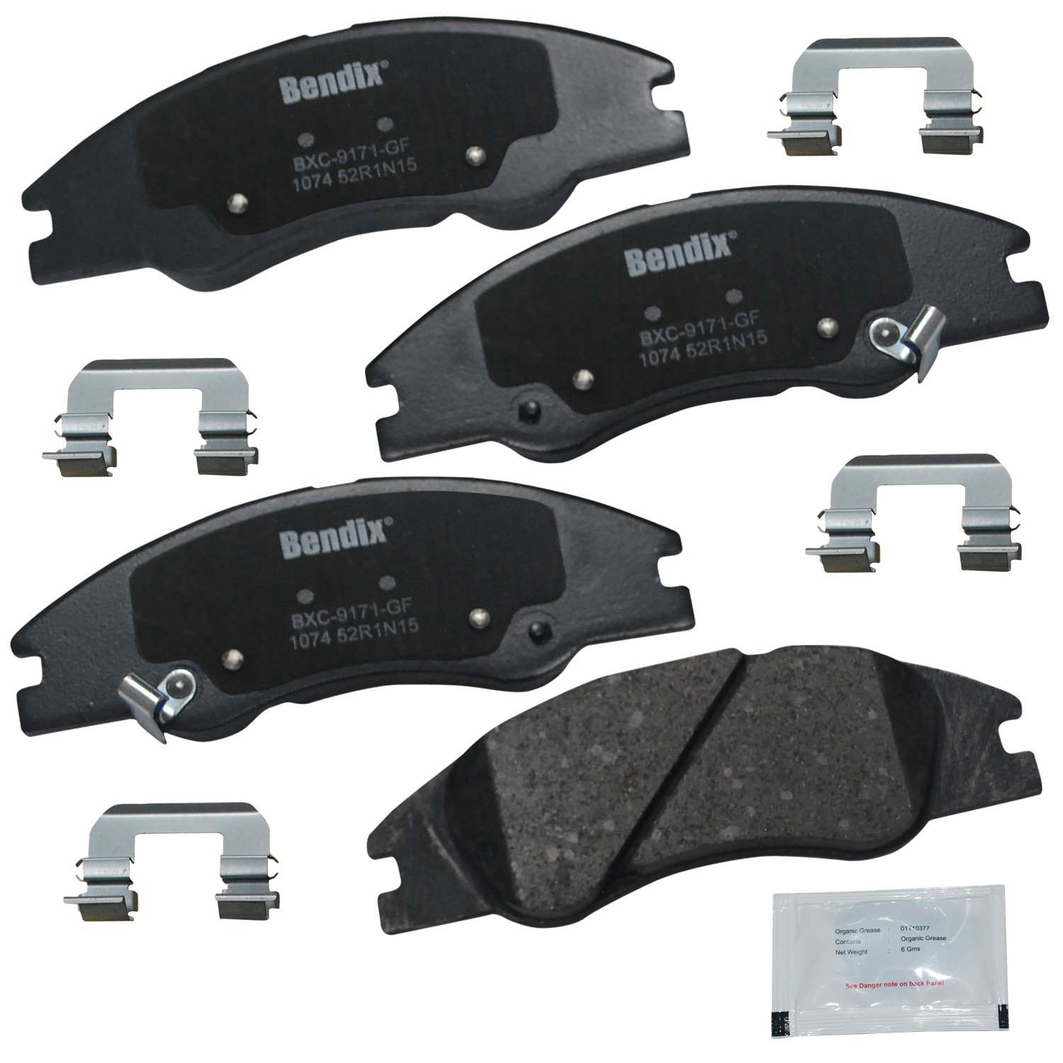 BENDIX PREMIUM COPPER FREE Disc Brake Pad Set CFC1074