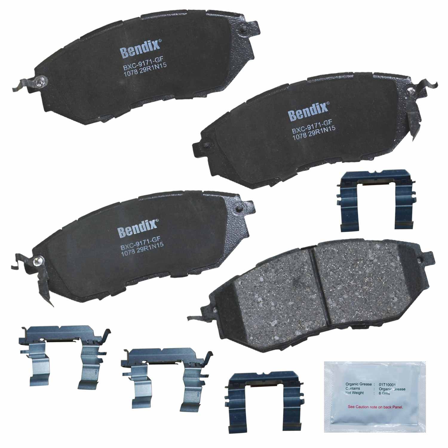 BENDIX PREMIUM COPPER FREE Disc Brake Pad Set CFC1078