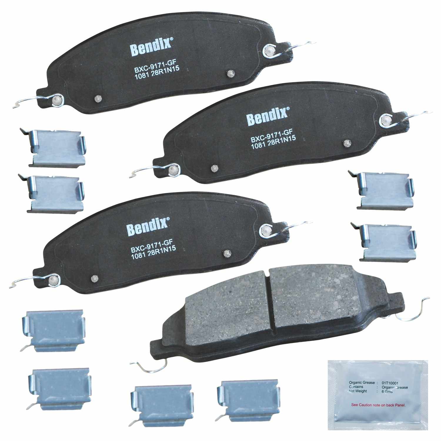 BENDIX PREMIUM COPPER FREE Disc Brake Pad Set CFC1081