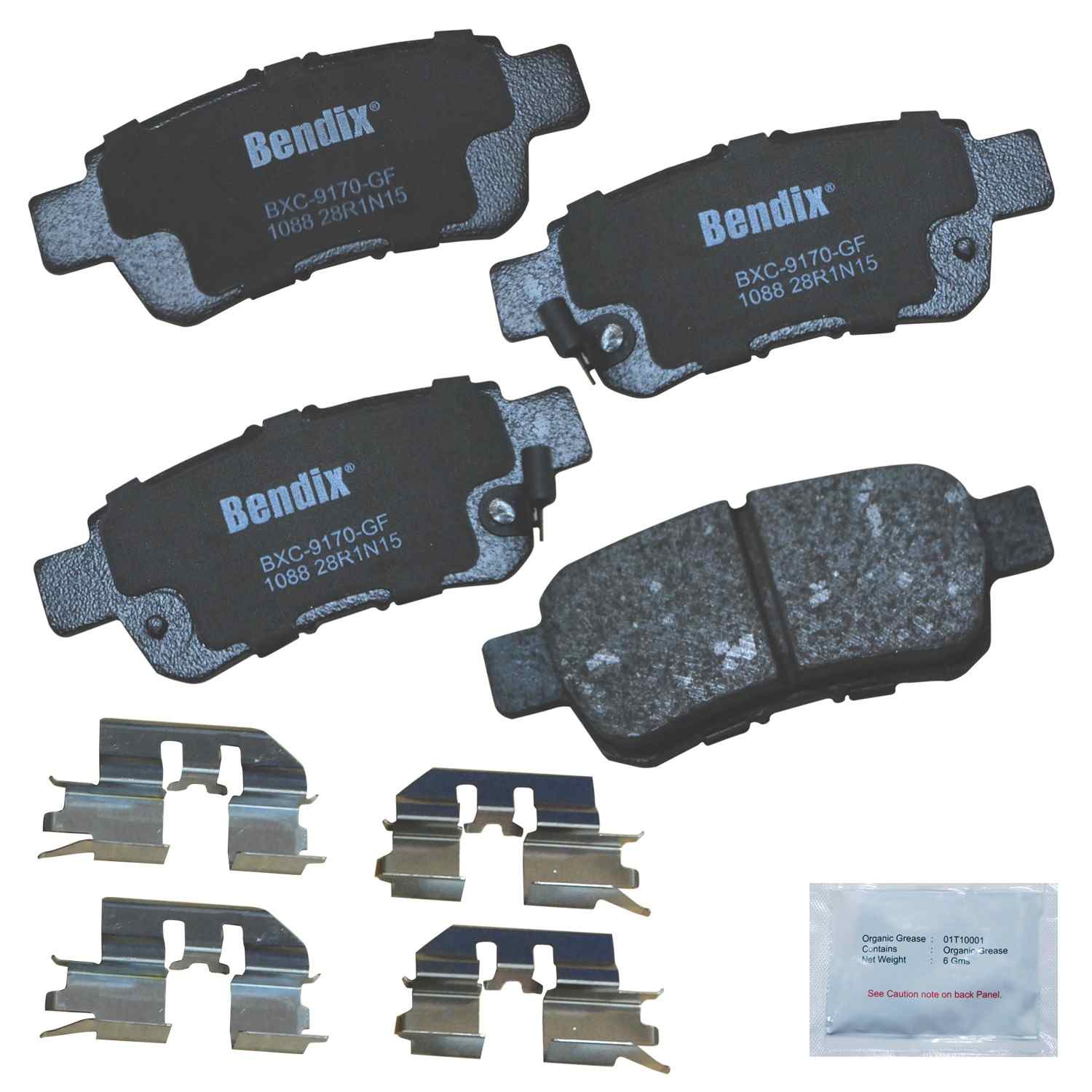 BENDIX PREMIUM COPPER FREE Disc Brake Pad Set CFC1088