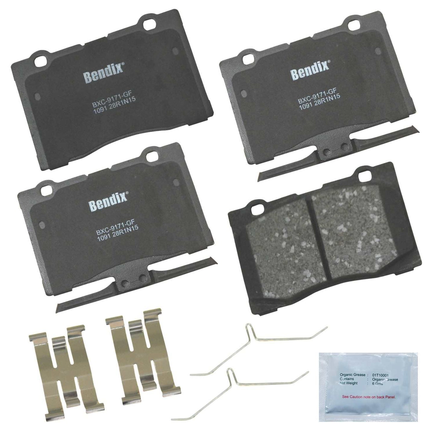 BENDIX PREMIUM COPPER FREE Disc Brake Pad Set CFC1091
