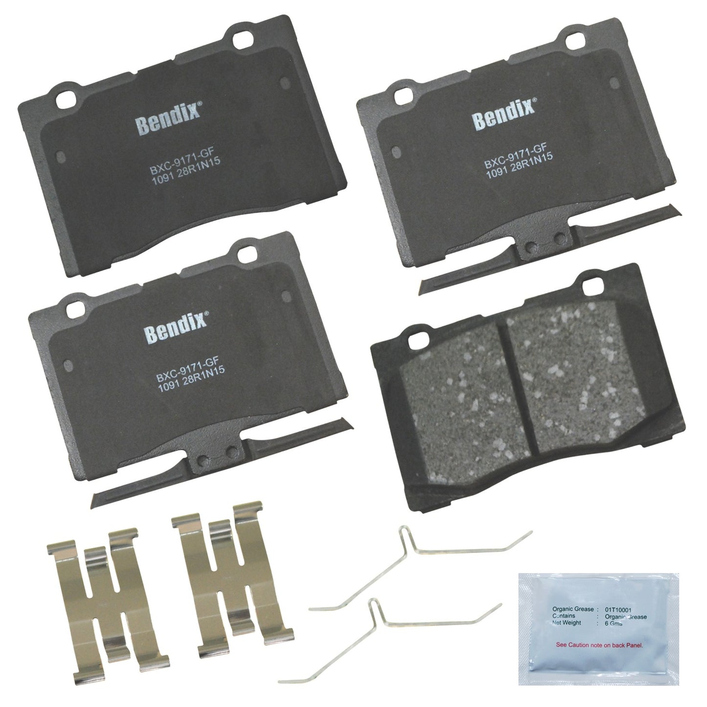 BENDIX PREMIUM COPPER FREE Disc Brake Pad Set CFC1091