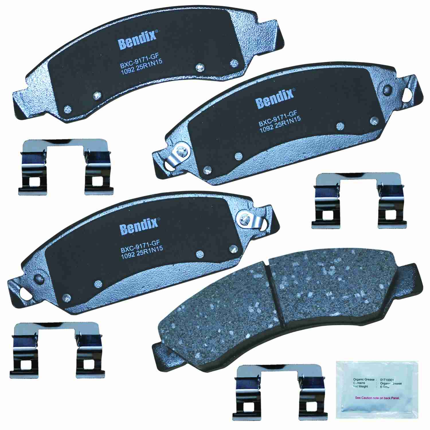 BENDIX PREMIUM COPPER FREE Disc Brake Pad Set CFC1092