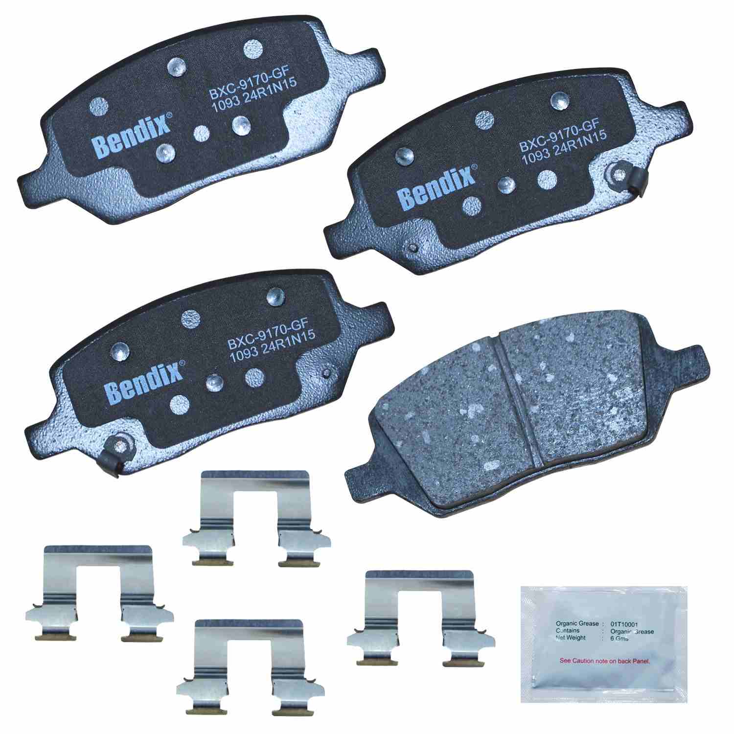 BENDIX PREMIUM COPPER FREE Disc Brake Pad Set CFC1093