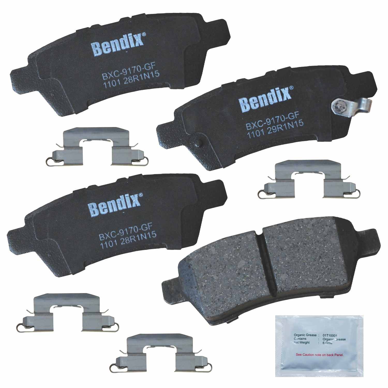 BENDIX PREMIUM COPPER FREE Disc Brake Pad Set CFC1101