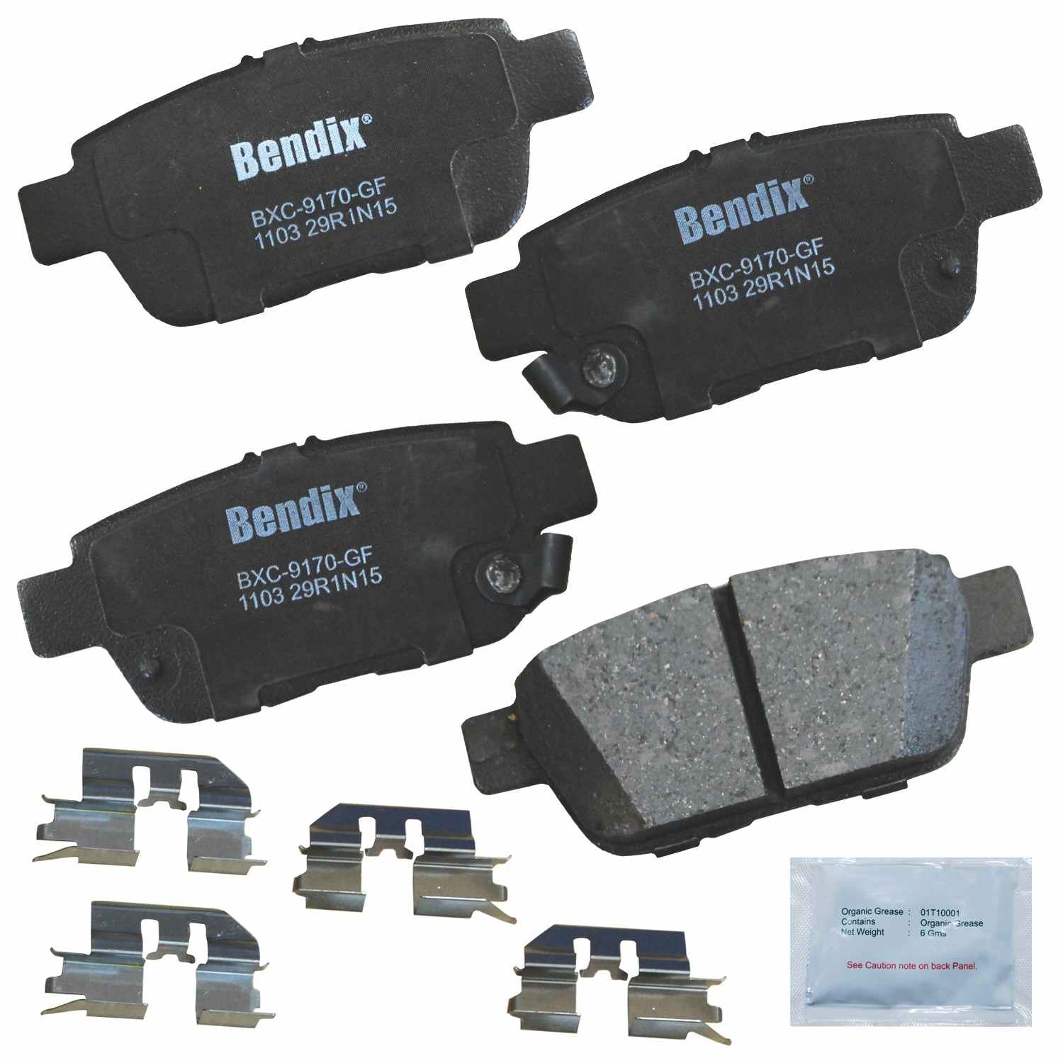 BENDIX PREMIUM COPPER FREE Disc Brake Pad Set CFC1103