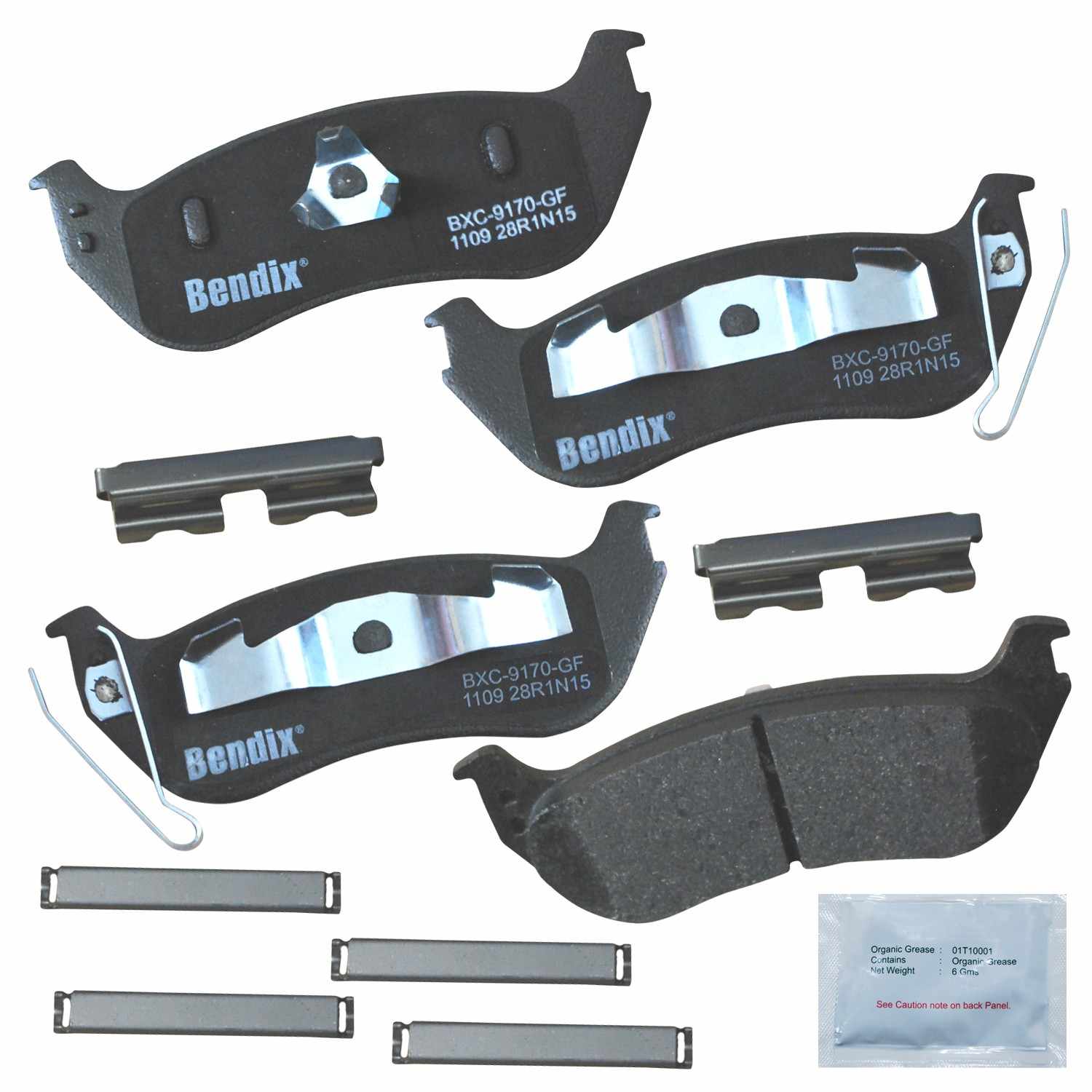 BENDIX PREMIUM COPPER FREE Disc Brake Pad Set CFC1109