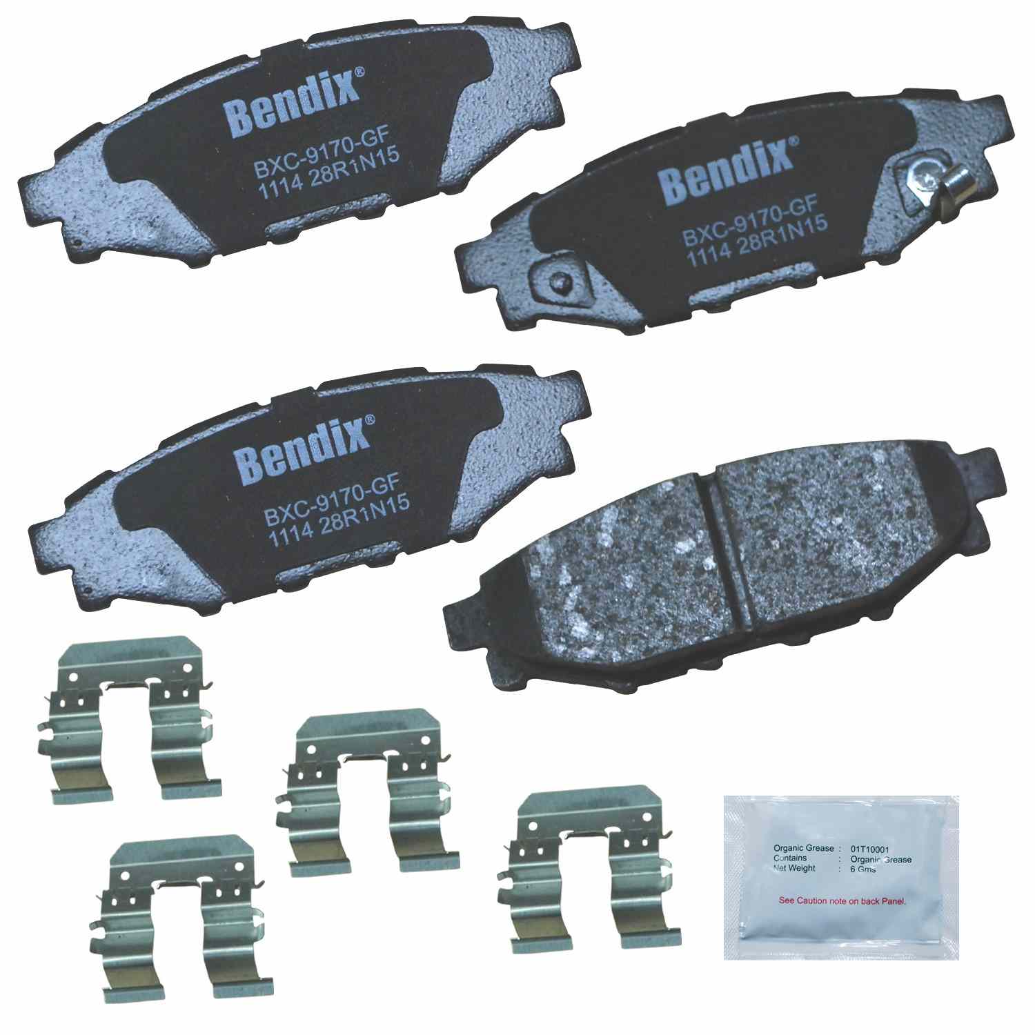 BENDIX PREMIUM COPPER FREE Disc Brake Pad Set CFC1114