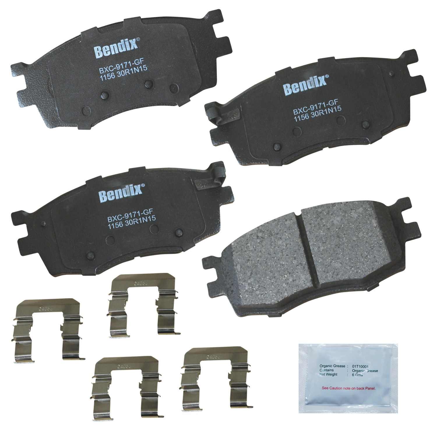 BENDIX PREMIUM COPPER FREE Disc Brake Pad Set CFC1156