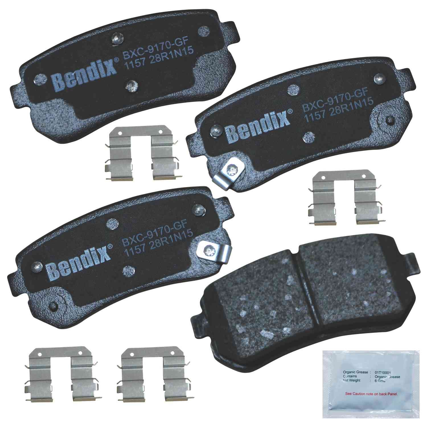 BENDIX PREMIUM COPPER FREE Disc Brake Pad Set CFC1157