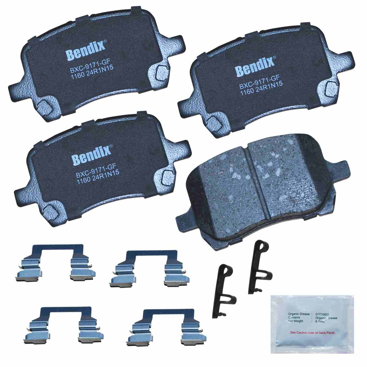 BENDIX PREMIUM COPPER FREE Disc Brake Pad Set CFC1160