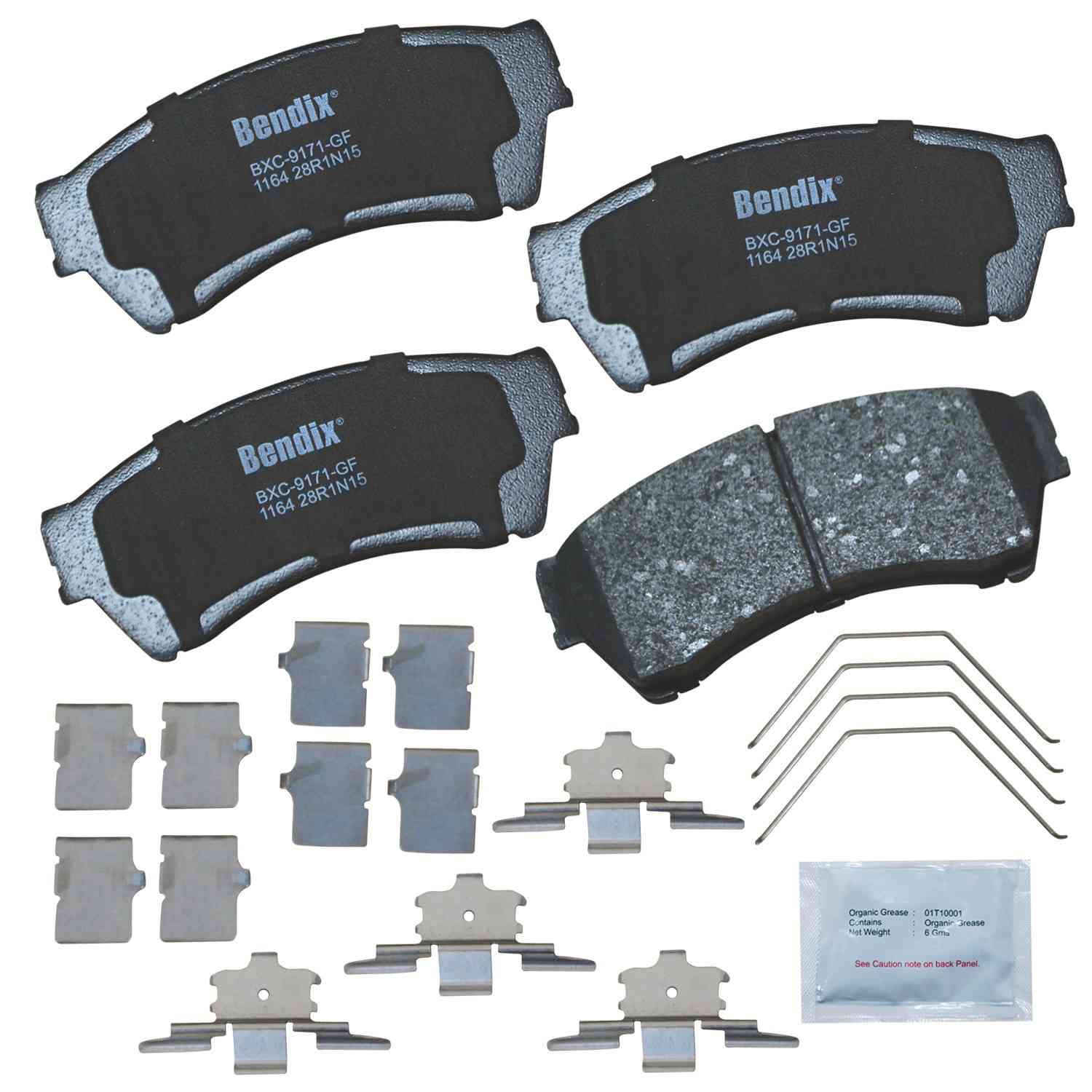 BENDIX PREMIUM COPPER FREE Disc Brake Pad Set CFC1164