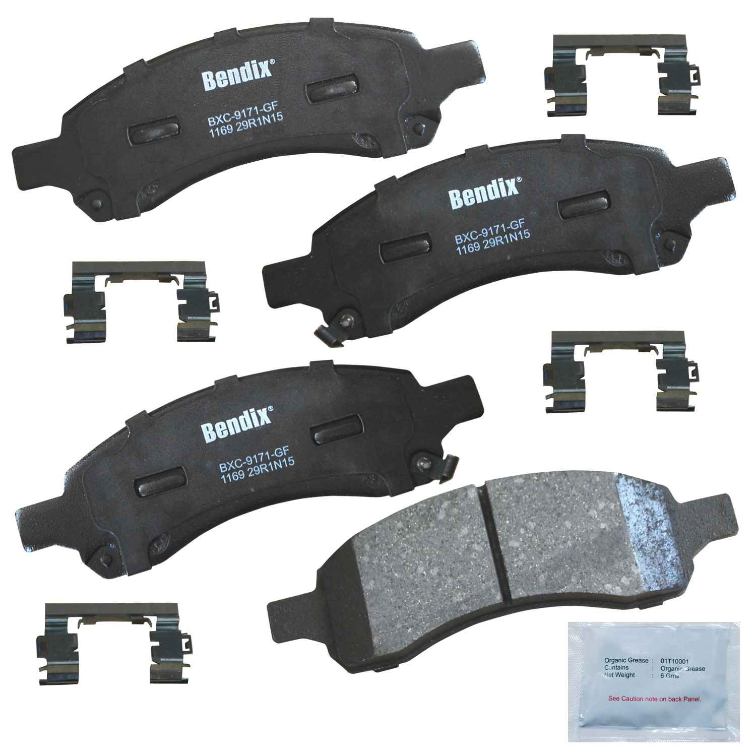 BENDIX PREMIUM COPPER FREE Disc Brake Pad Set CFC1169