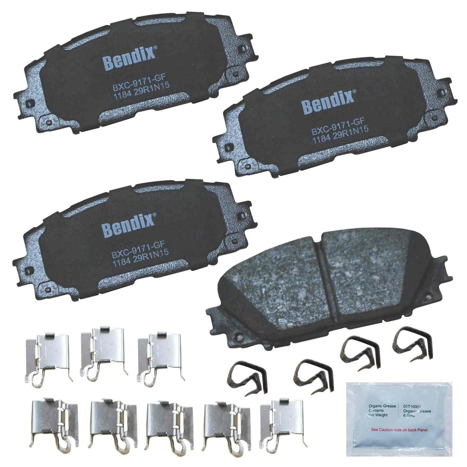 BENDIX PREMIUM COPPER FREE Disc Brake Pad Set CFC1184