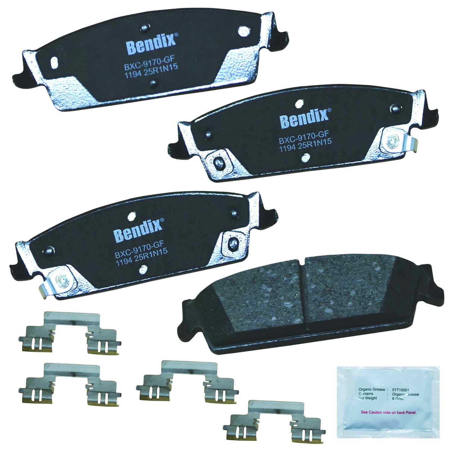 BENDIX PREMIUM COPPER FREE Disc Brake Pad Set CFC1194