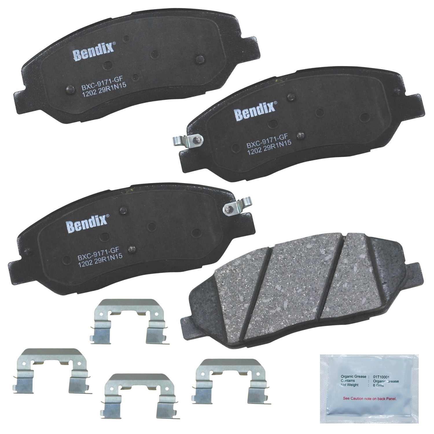 BENDIX PREMIUM COPPER FREE Disc Brake Pad Set CFC1202