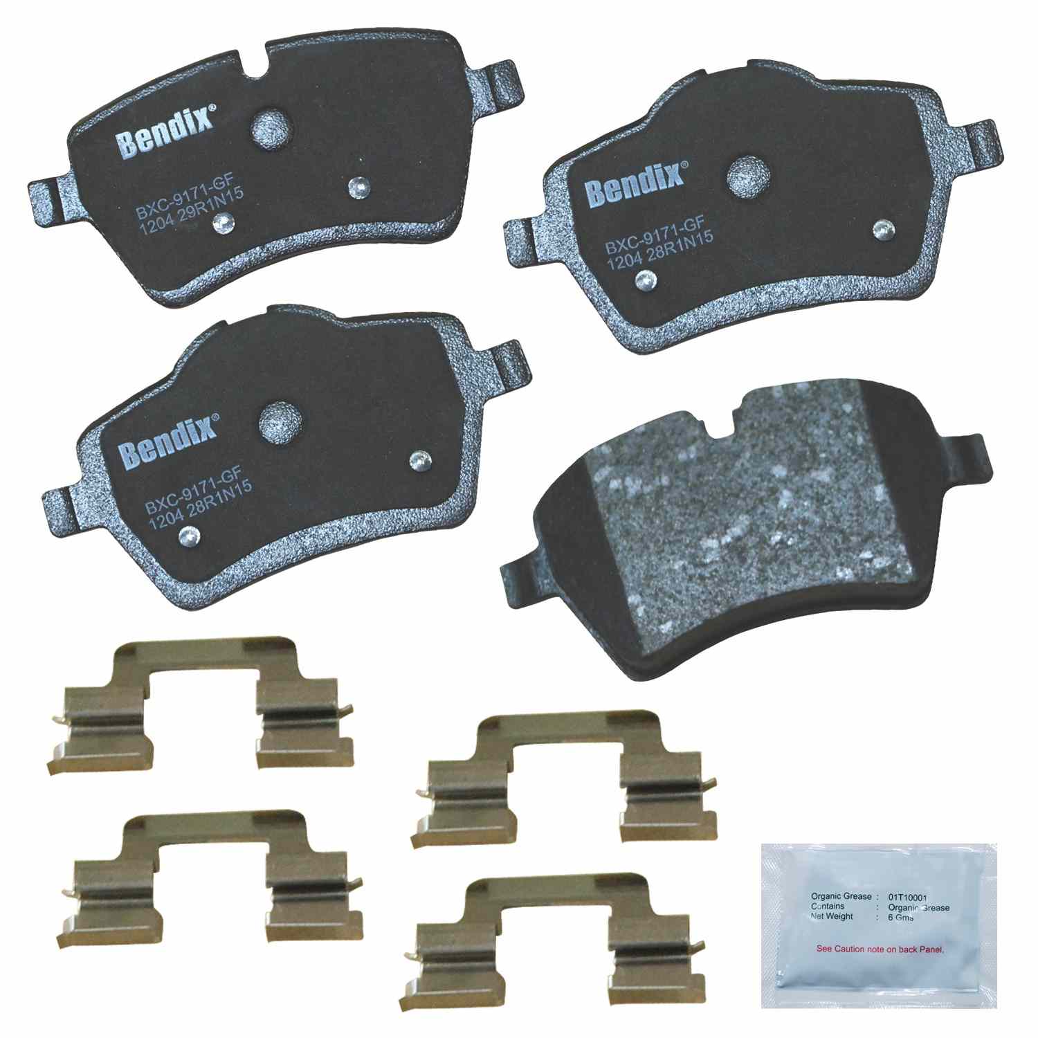 BENDIX PREMIUM COPPER FREE Disc Brake Pad Set CFC1204