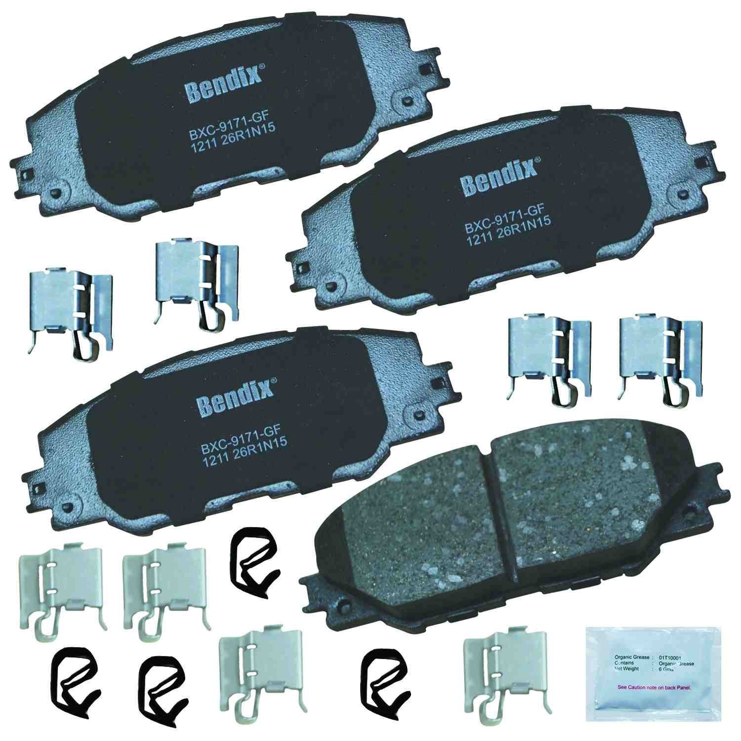 BENDIX PREMIUM COPPER FREE Disc Brake Pad Set CFC1211