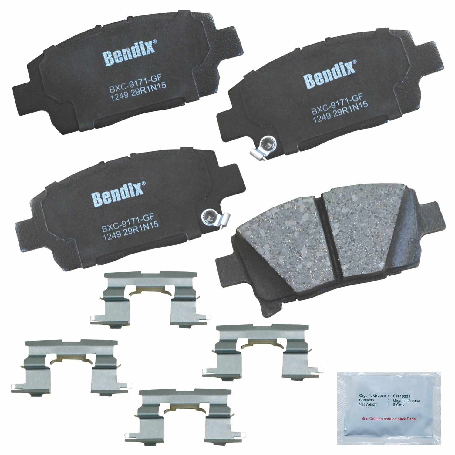 BENDIX PREMIUM COPPER FREE Disc Brake Pad Set CFC1249