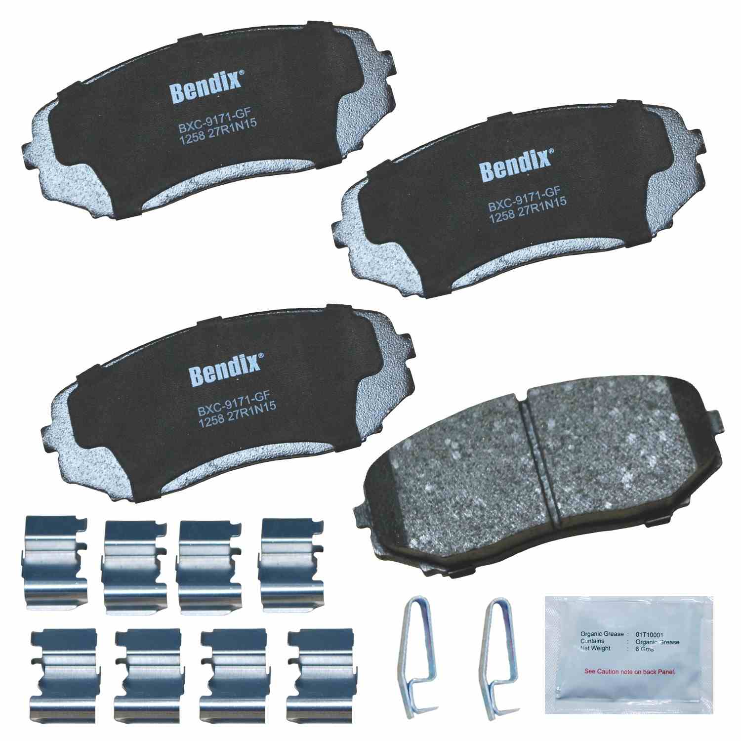 BENDIX PREMIUM COPPER FREE Disc Brake Pad Set CFC1258