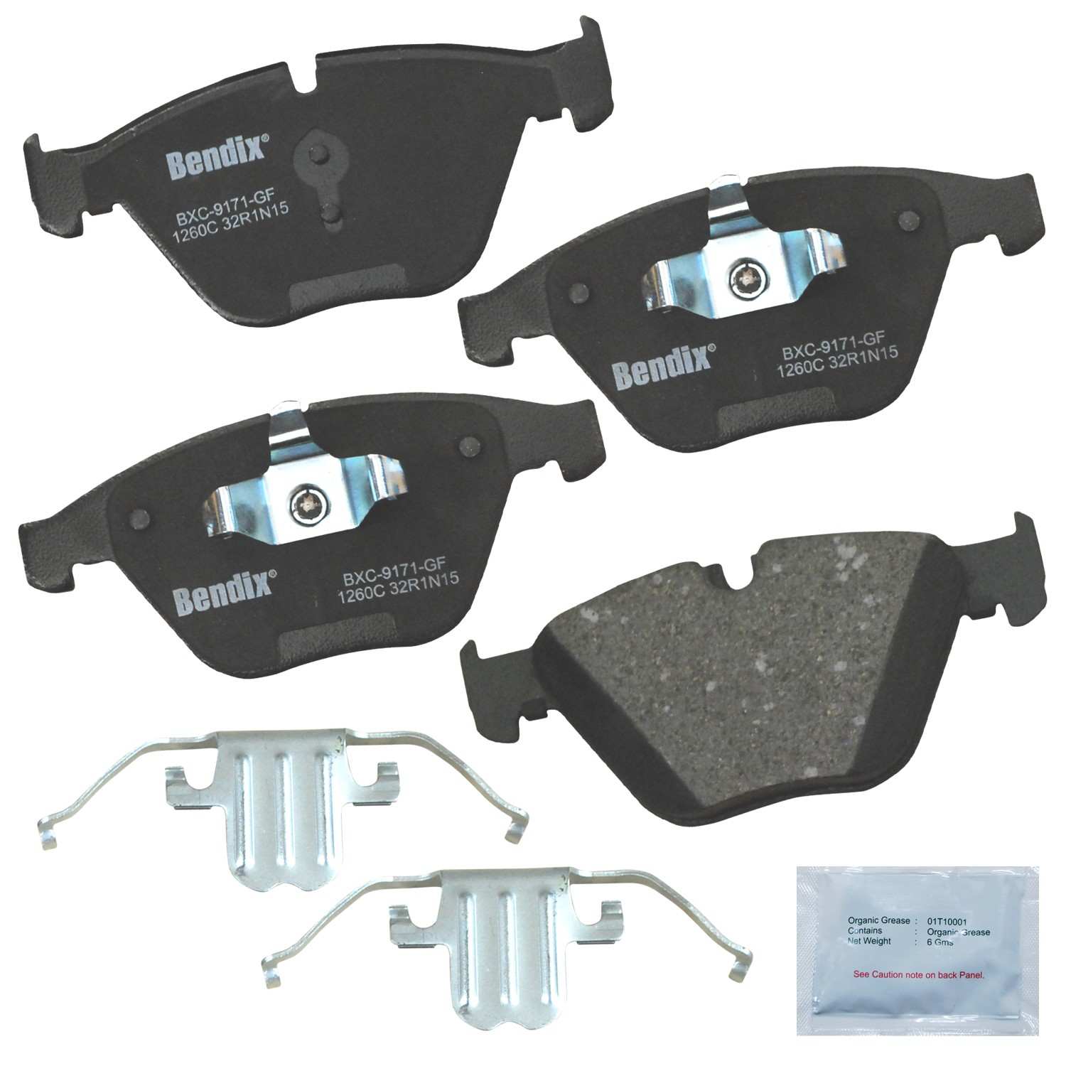 BENDIX PREMIUM COPPER FREE Disc Brake Pad Set CFC1260C