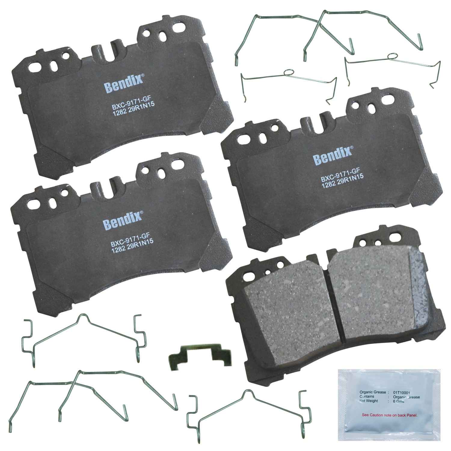 BENDIX PREMIUM COPPER FREE Disc Brake Pad Set CFC1282