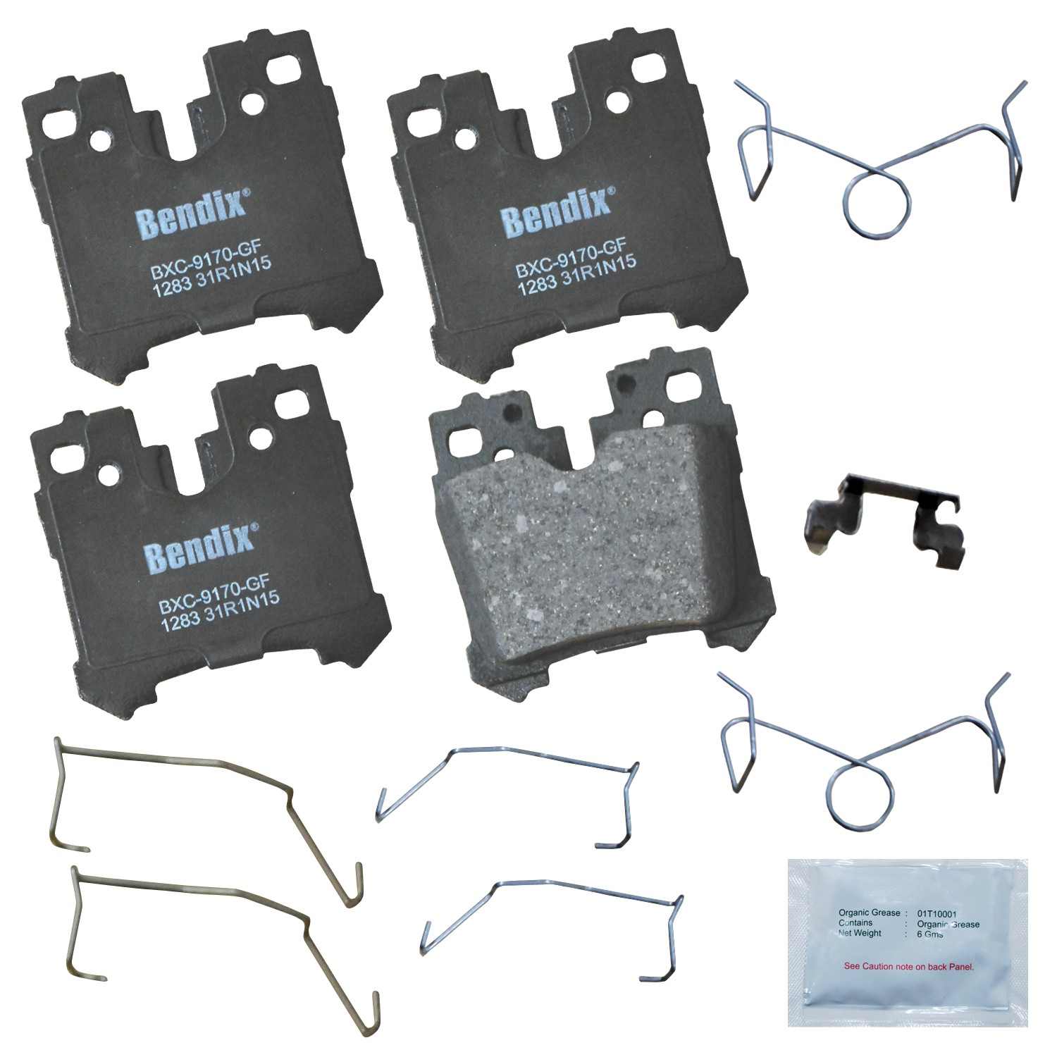 BENDIX PREMIUM COPPER FREE Disc Brake Pad Set CFC1283