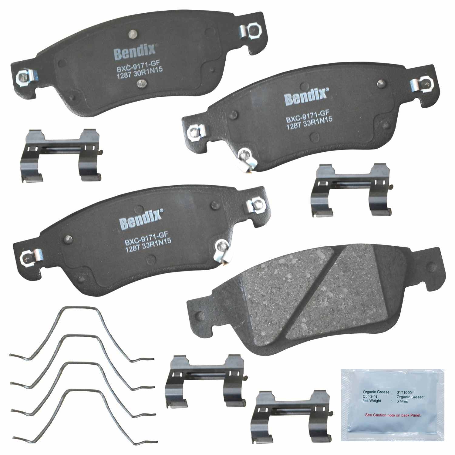 BENDIX PREMIUM COPPER FREE Disc Brake Pad Set CFC1287