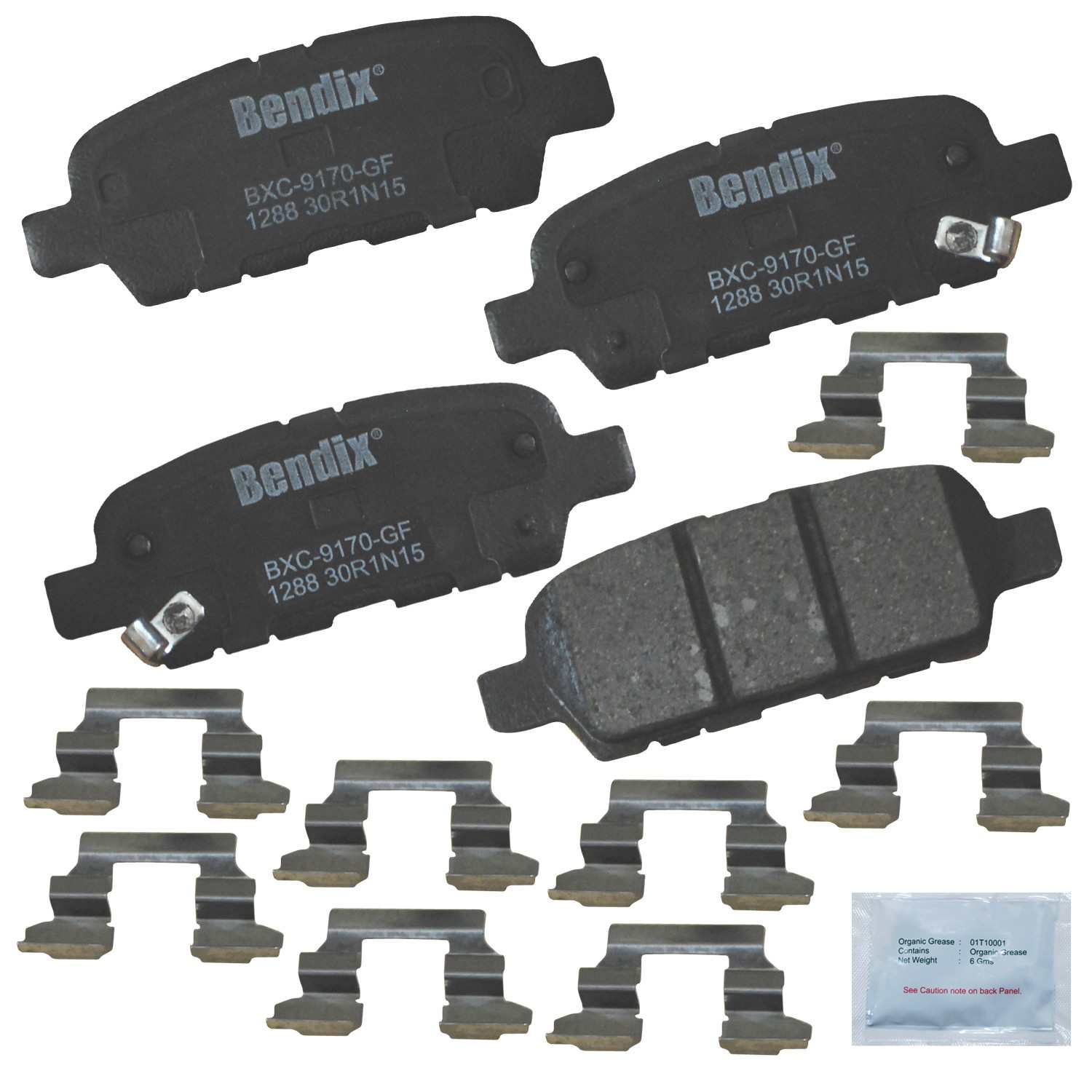 BENDIX PREMIUM COPPER FREE Disc Brake Pad Set CFC1288