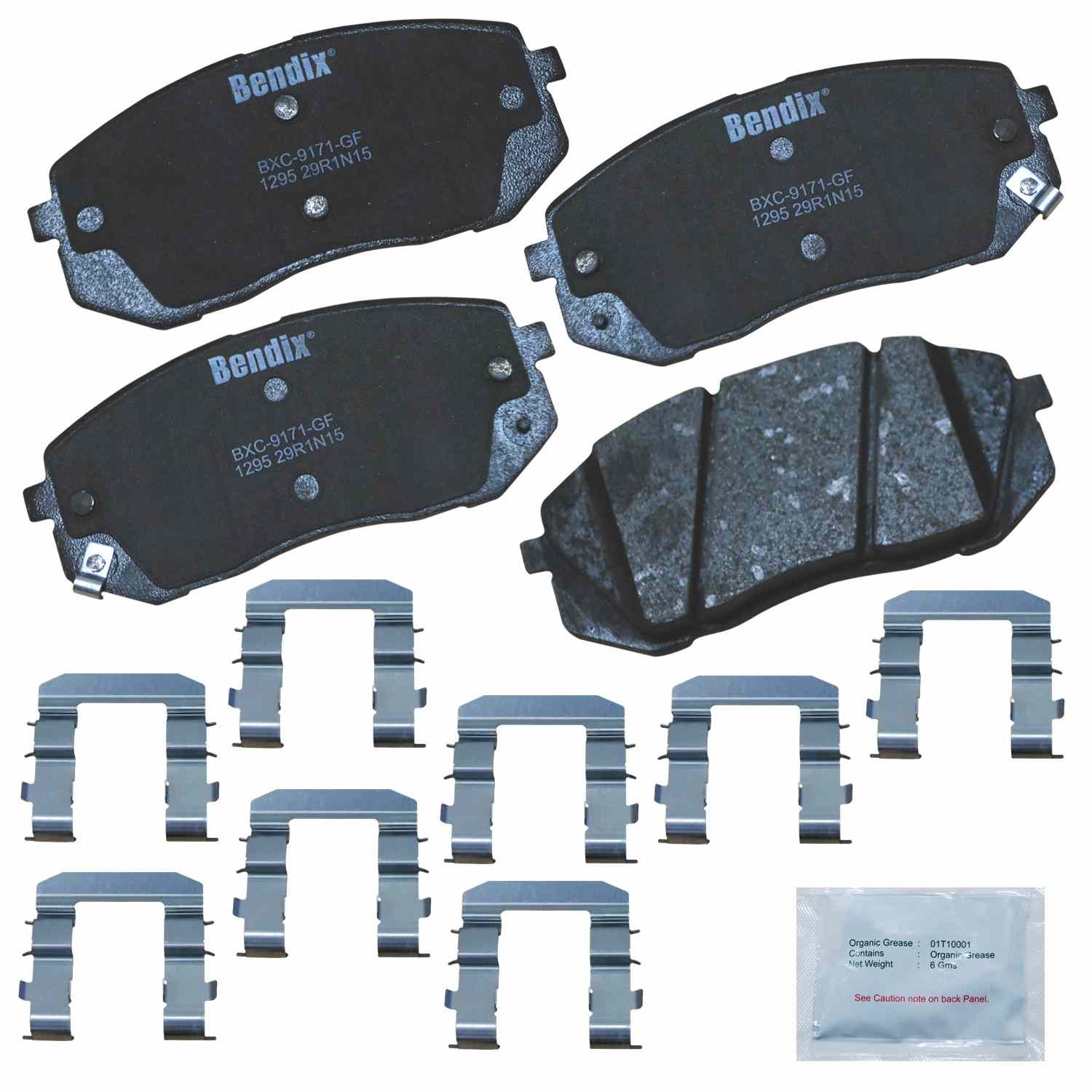 BENDIX PREMIUM COPPER FREE Disc Brake Pad Set CFC1295