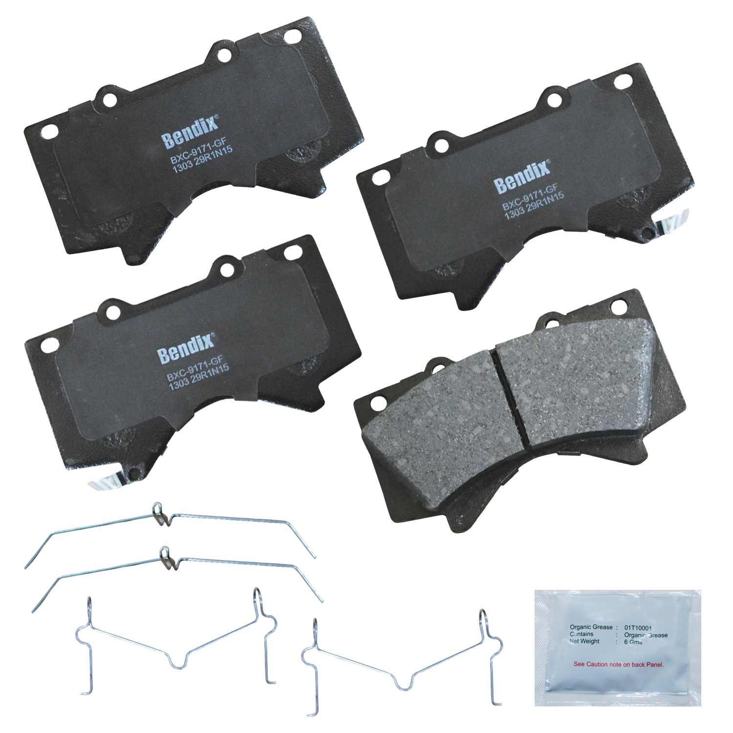 BENDIX PREMIUM COPPER FREE Disc Brake Pad Set CFC1303