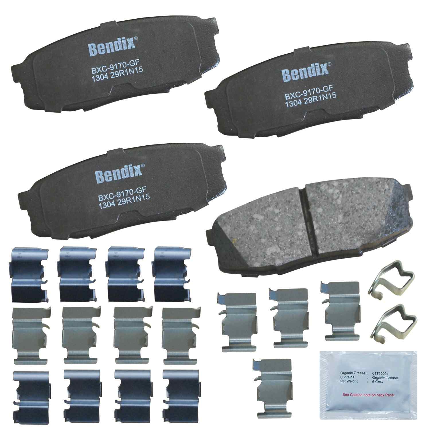 BENDIX PREMIUM COPPER FREE Disc Brake Pad Set CFC1304