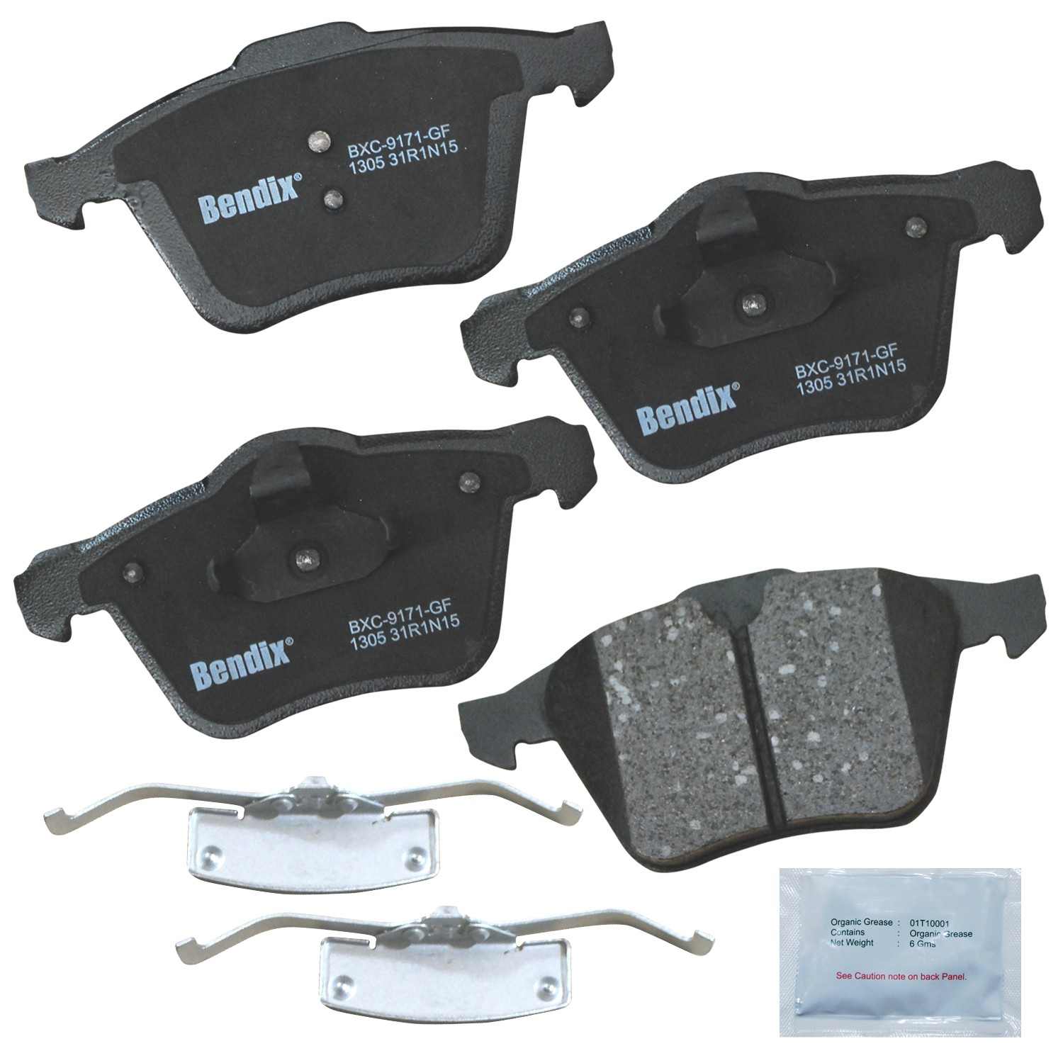 BENDIX PREMIUM COPPER FREE Disc Brake Pad Set CFC1305