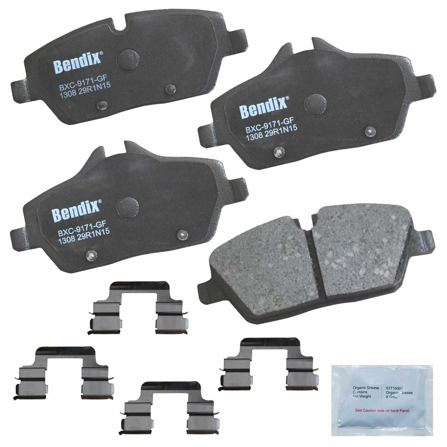 BENDIX PREMIUM COPPER FREE Disc Brake Pad Set CFC1308