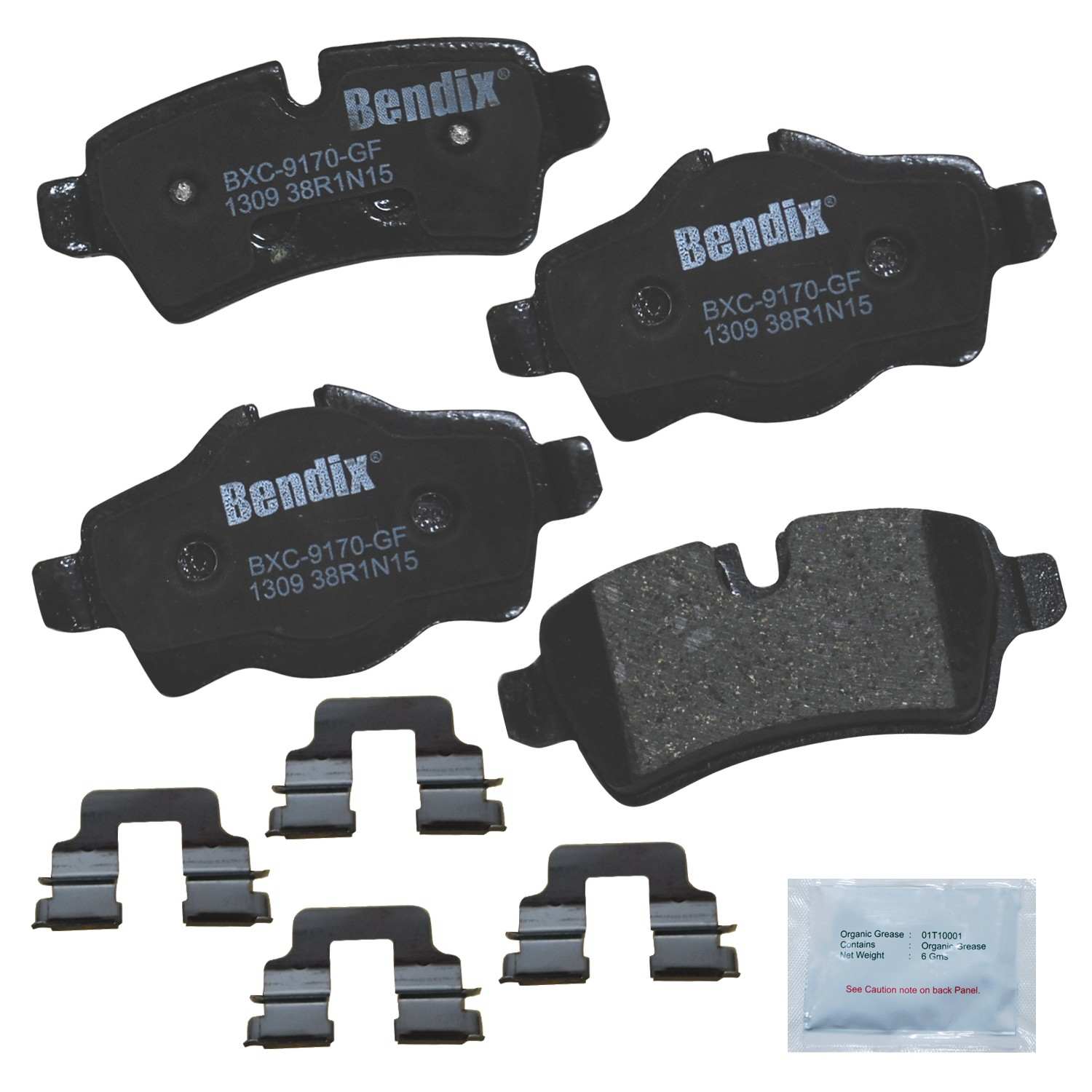 BENDIX PREMIUM COPPER FREE Disc Brake Pad Set CFC1309